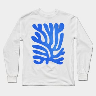 Marseille Blue: Matisse Color Paper Cutouts 03 Long Sleeve T-Shirt